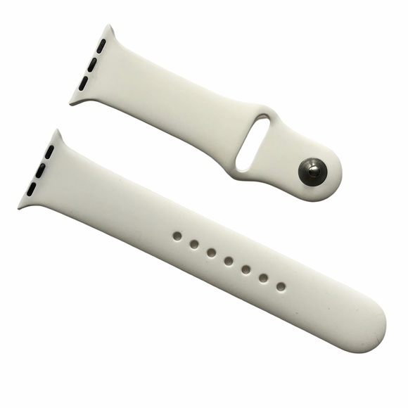 5/$20 NEW WHiTE Sport Band Apple Watch 38/40/41mm M/L - Picture 2 of 8